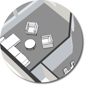 Basic 3D floor plan