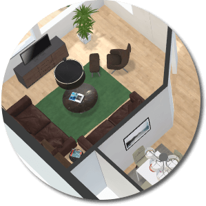 Premium 3D floor plan